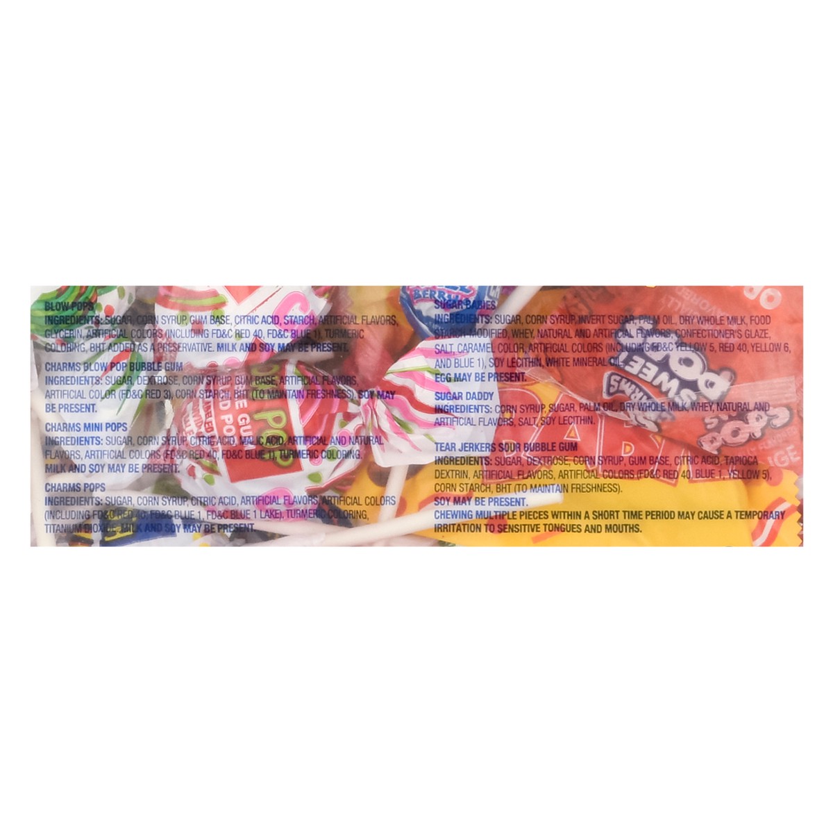 slide 9 of 12, Charms Assorted Candy Carnival Variety Pack 25 oz, 25 oz
