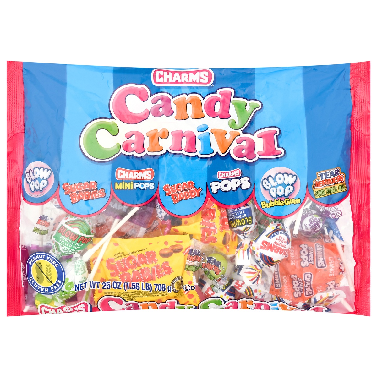 slide 1 of 1, Charms Candy Carnival, 25 oz