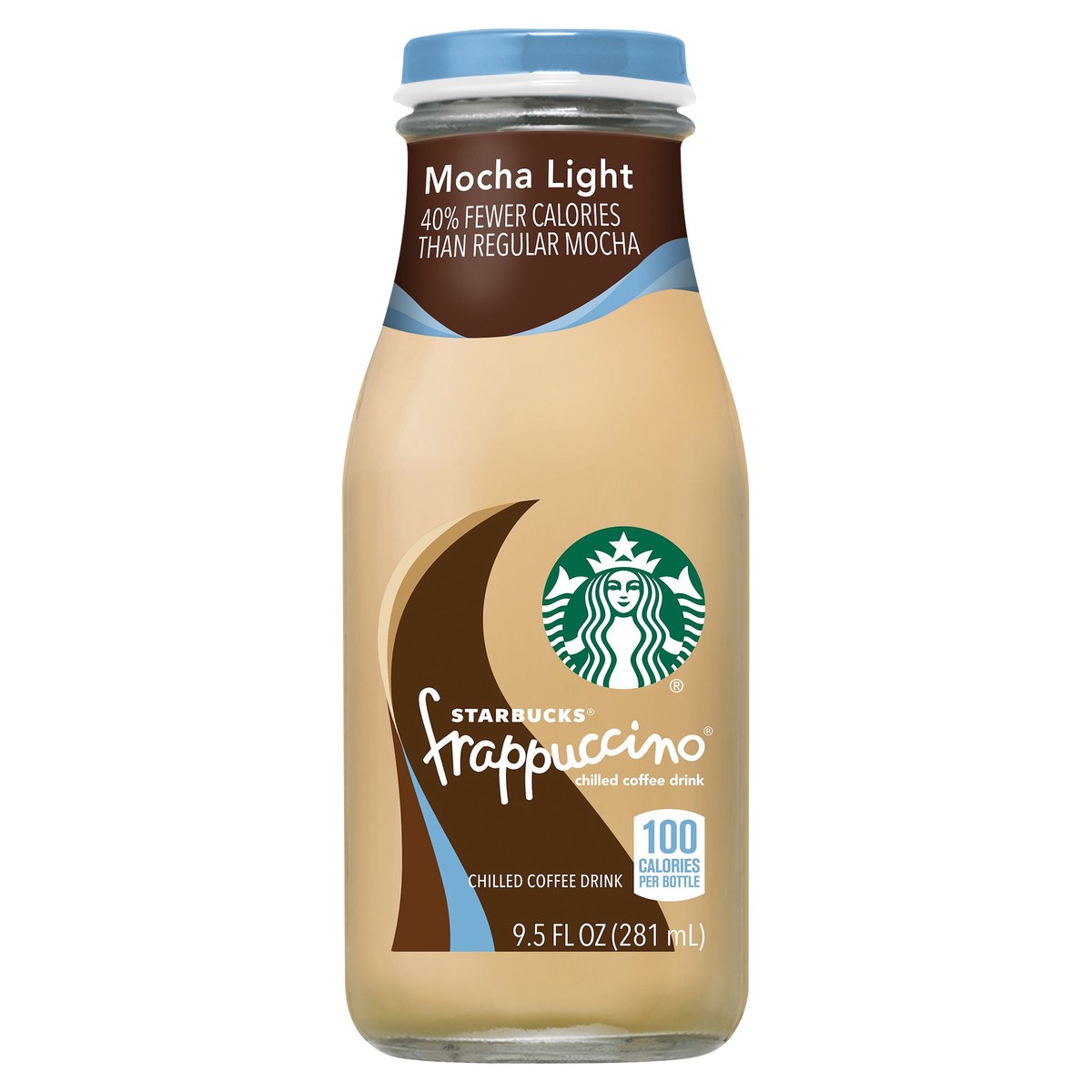 slide 5 of 9, Starbucks Frappucino Chilled Coffee Drink Mocha Lite - 9.5 fl oz, 9.5 fl oz