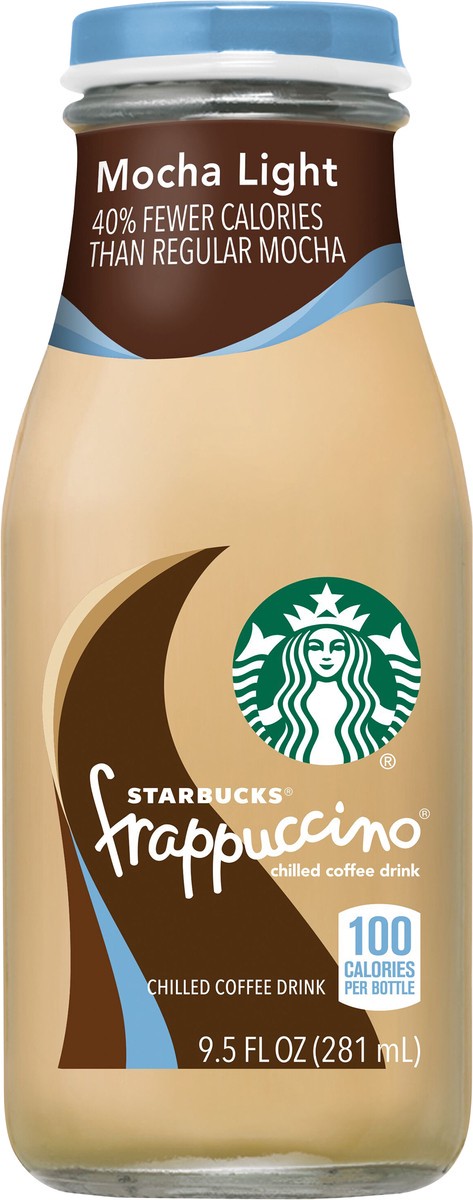 slide 2 of 9, Starbucks Frappucino Chilled Coffee Drink Mocha Lite - 9.5 fl oz, 9.5 fl oz