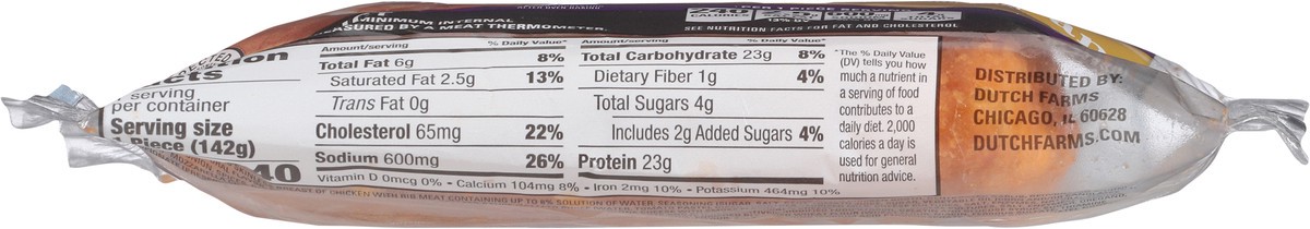 slide 8 of 13, Dutch Farms Chicken Parmesan 5 oz, 5 oz