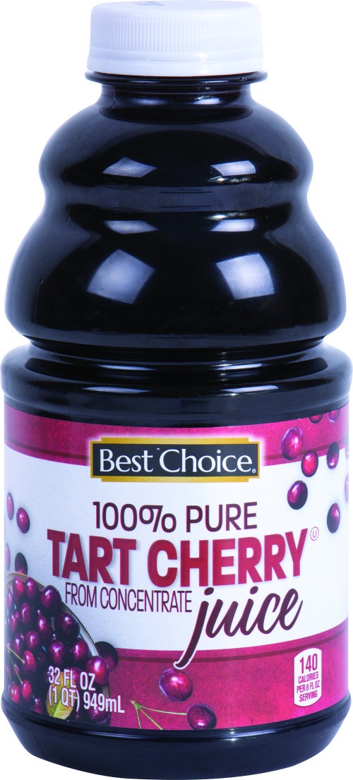 slide 1 of 1, Best Choice 100% Pure Tart Cherry Juice - 32 oz, 32 oz