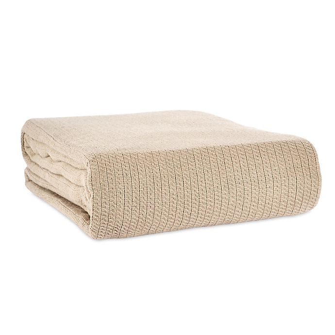 slide 1 of 1, Berkshire Blanket Comfy Soft Twin Cotton Blanket - Canvas, 1 ct