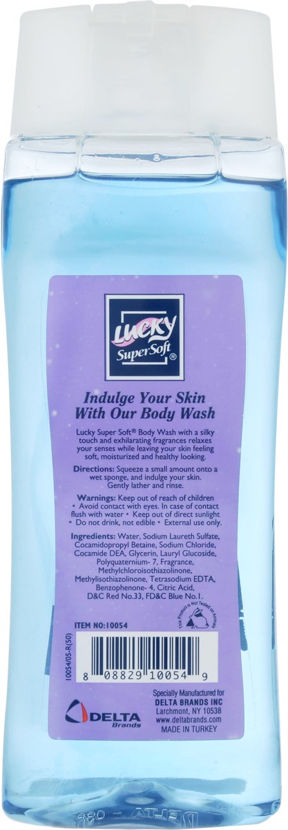 slide 13 of 13, Lucky Super Soft Lavender Body Wash 12 fl oz, 12 fl oz