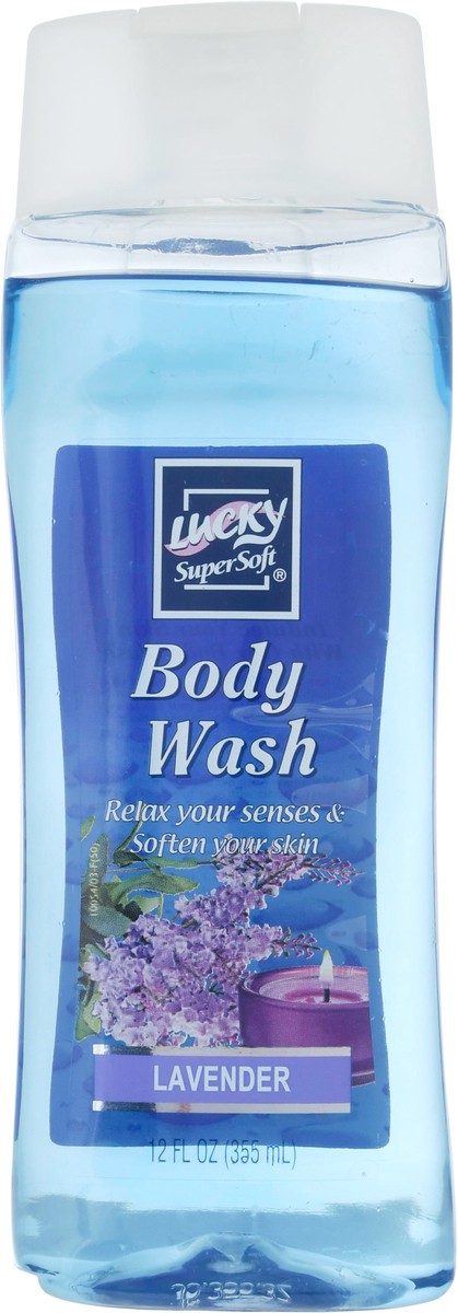 slide 9 of 13, Lucky Super Soft Lavender Body Wash 12 fl oz, 12 fl oz