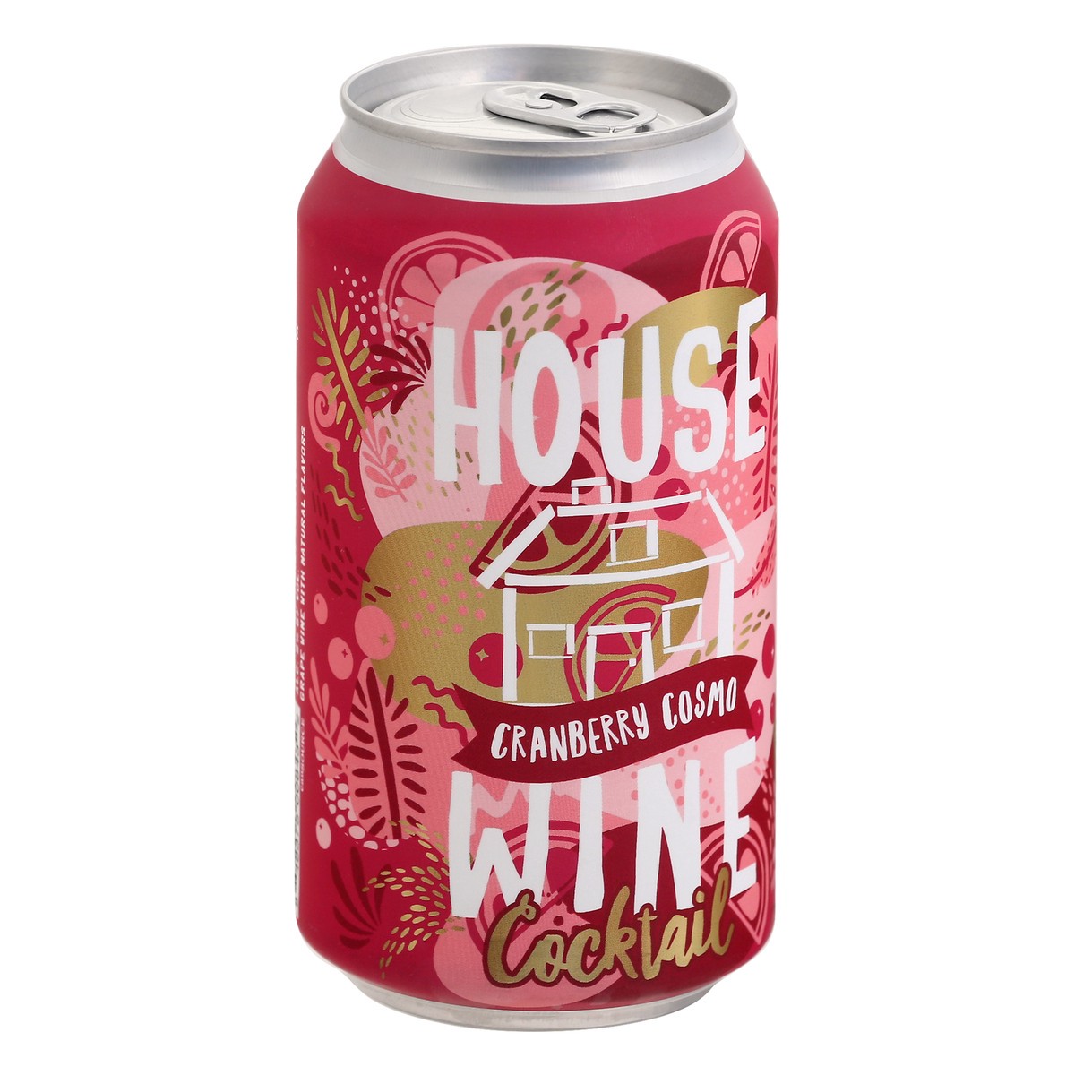 slide 2 of 9, House Wine Cranberry Cosmo Wine Cocktail 375 ml, 375 ml
