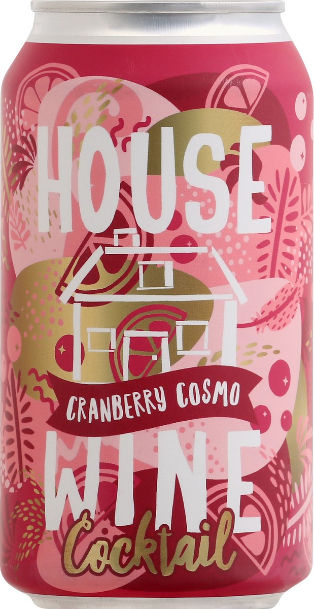slide 7 of 9, House Wine Cranberry Cosmo Wine Cocktail 375 ml, 375 ml