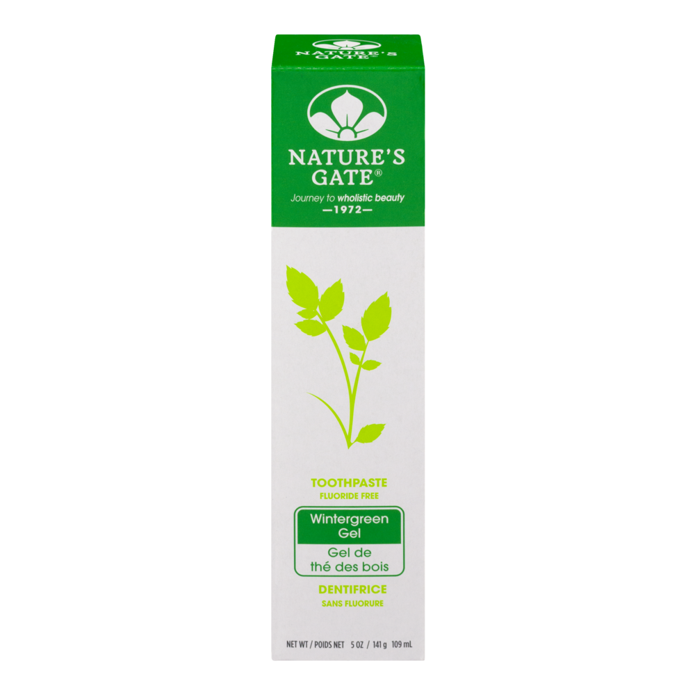 slide 1 of 1, Nature's Gate Natural Toothpaste Gel Wintergreen, 5 oz