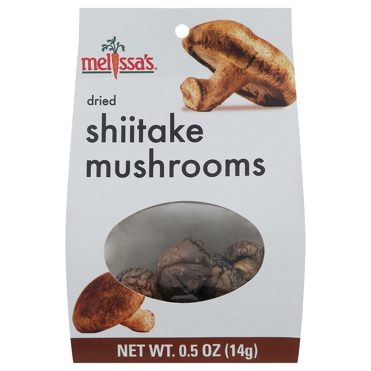 slide 1 of 2, Melissa's Dried Shiitake Mushrooms, 0.5 oz