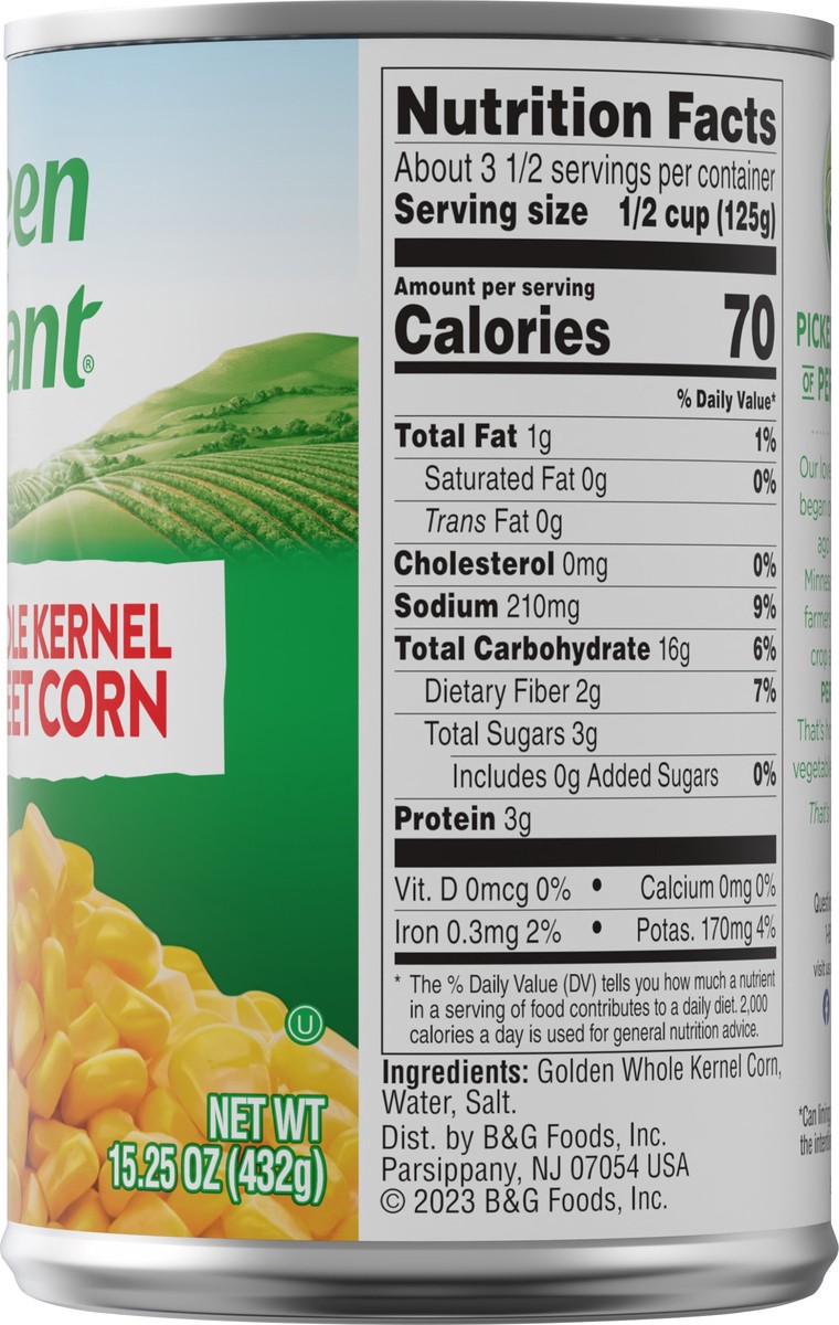 slide 6 of 9, Green Giant Whole Kernel Sweet Corn 15.25 oz, 15.25 oz
