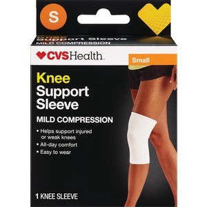 slide 1 of 1, CVS Health Knee Support Sleeve, Small, 1 ct