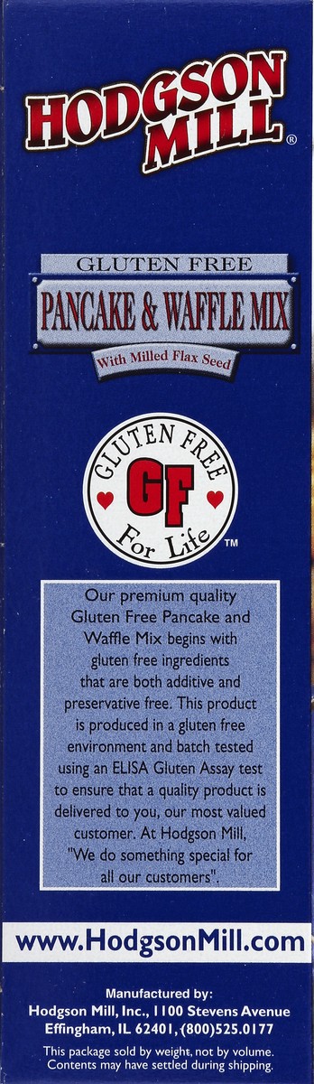 slide 3 of 4, Hodgson Mill Gluten Free Pancake And Waffle Mix With Milled Flax Seed, 16 oz