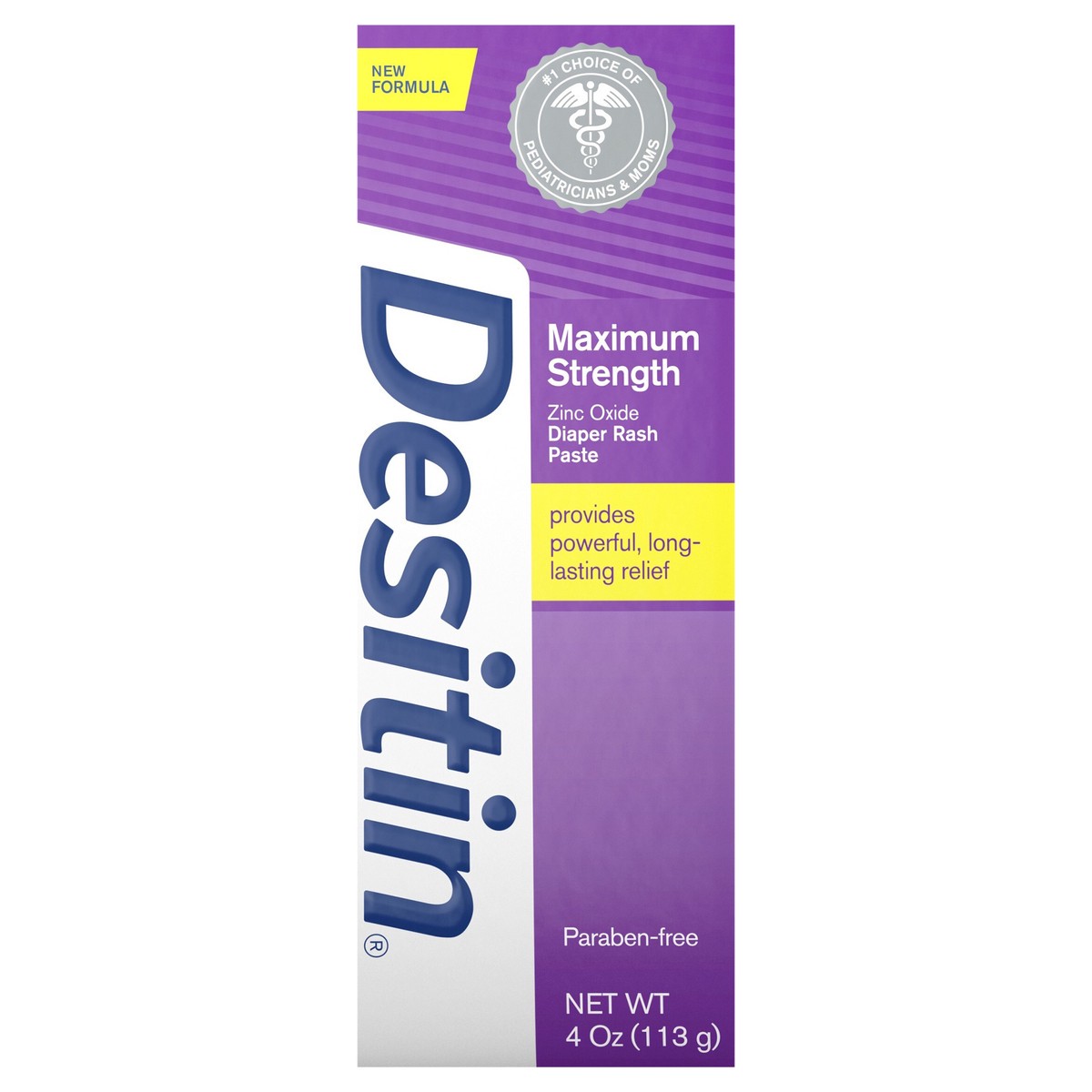 slide 1 of 7, Desitin Maximum Strength Baby Diaper Rash Cream with Zinc Oxide - 4oz, 4 oz