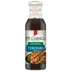 P.F. Chang's Home Menu Less Sodium Teriyaki Sauce, 14 fl oz.