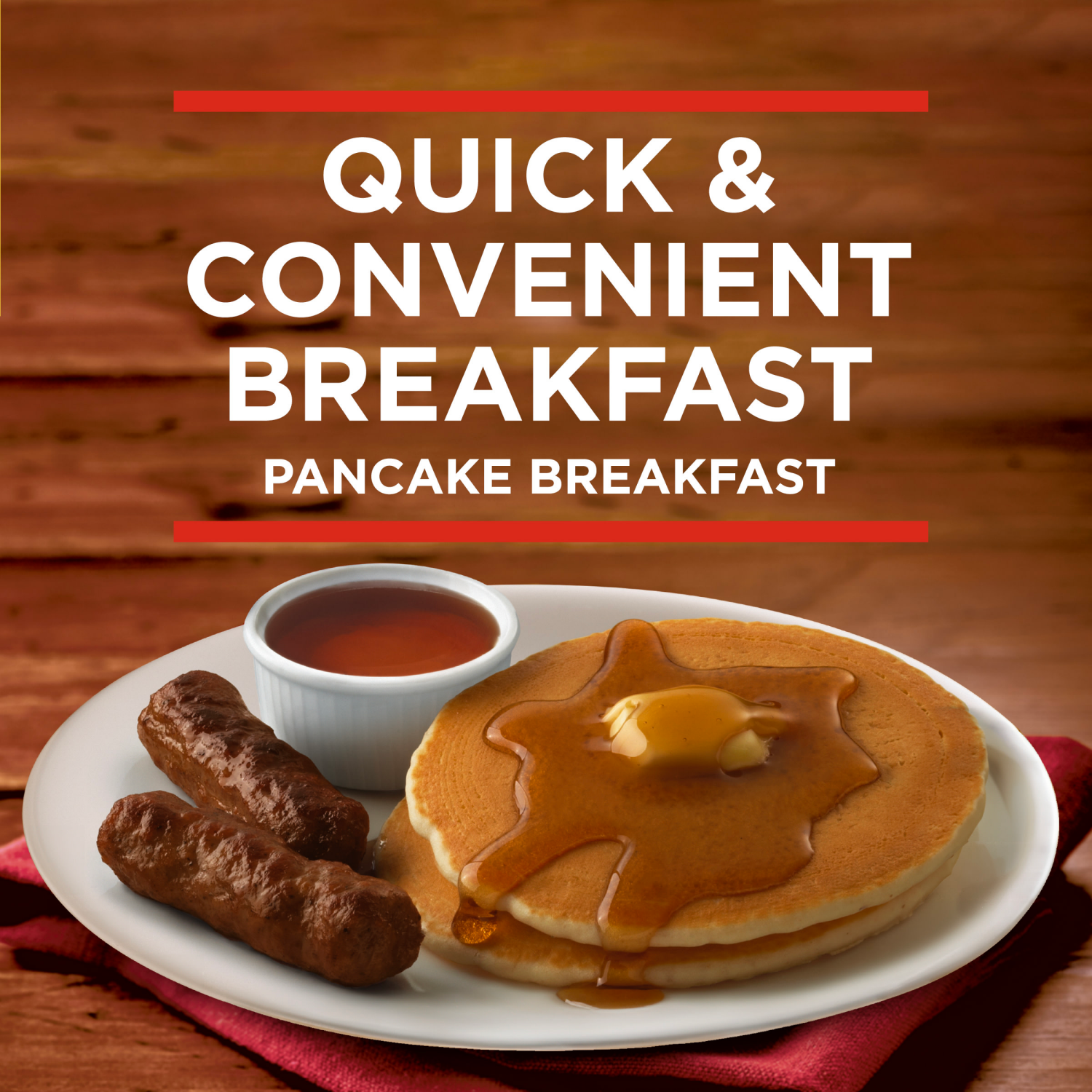 slide 2 of 5, Banquet Brown' N Serve Pancake Breakfast Entree, 5.02 oz