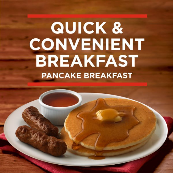 slide 9 of 29, Banquet Brown' N Serve Pancake Breakfast Entree, 5.02 oz