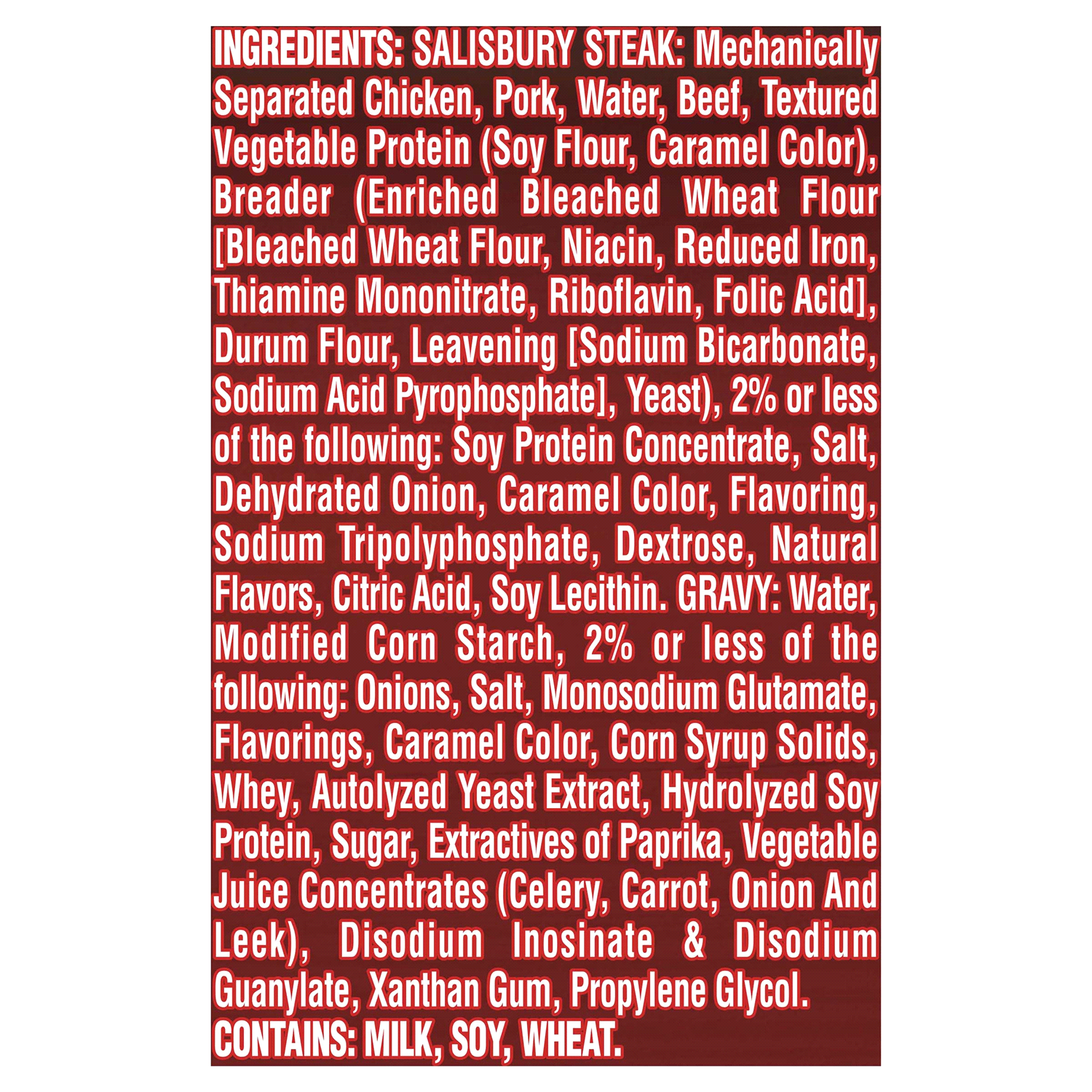 slide 4 of 4, Banquet Family Size Salisbury Steaks and Brown Gravy, Frozen Meal, 27 OZ, 6 ct