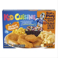 Kid Cuisine All Star Nuggets, Frozen Meal, 8.8 oz.
