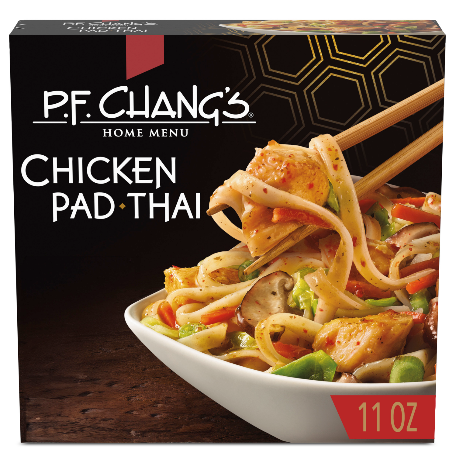 slide 1 of 5, P.F. Chang's Home Menu Chicken Pad Thai 11 oz, 11 oz