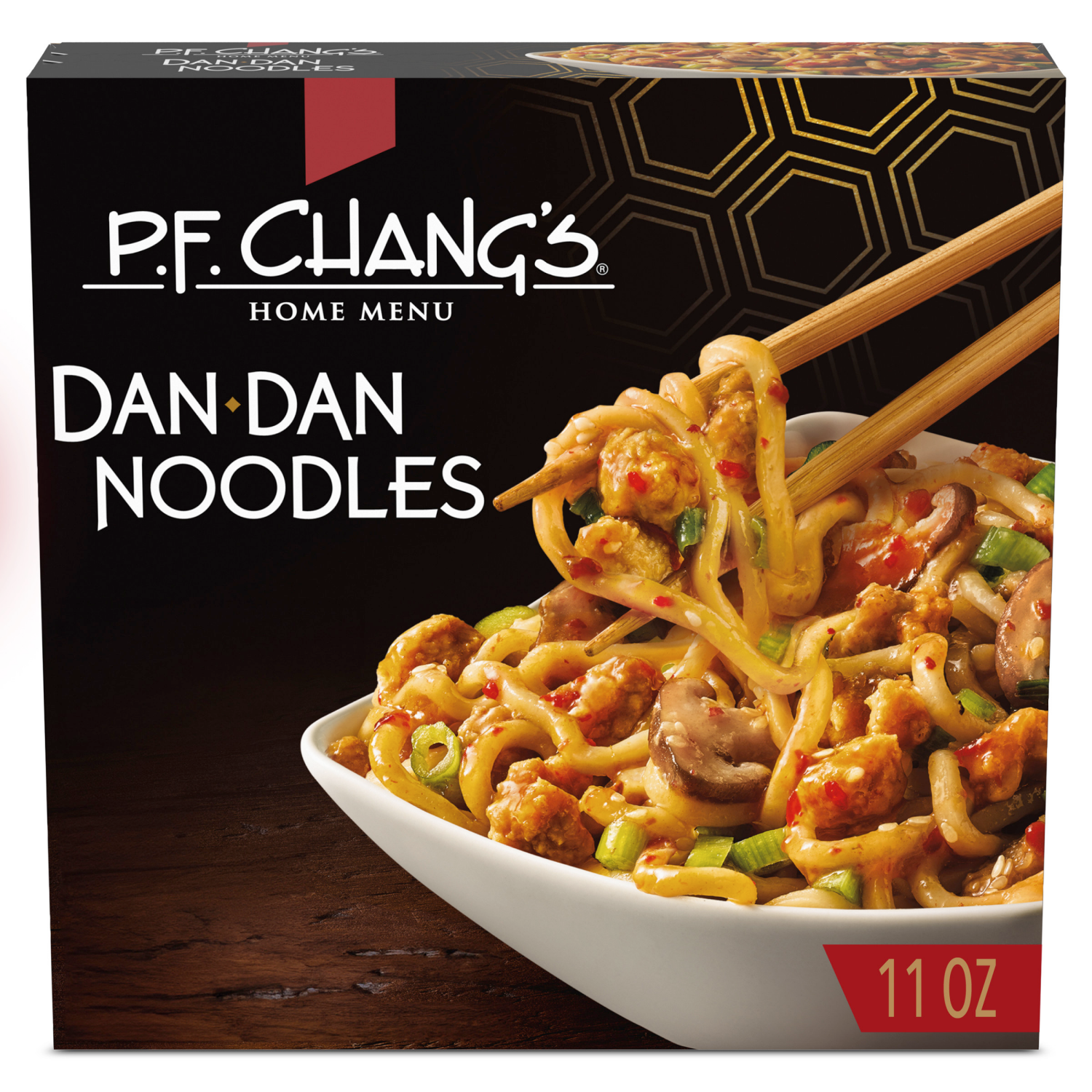 slide 1 of 5, P.F. Chang's Home Menu Dan Dan Noodle Bowl, Frozen Meal, 11 oz., 11 oz