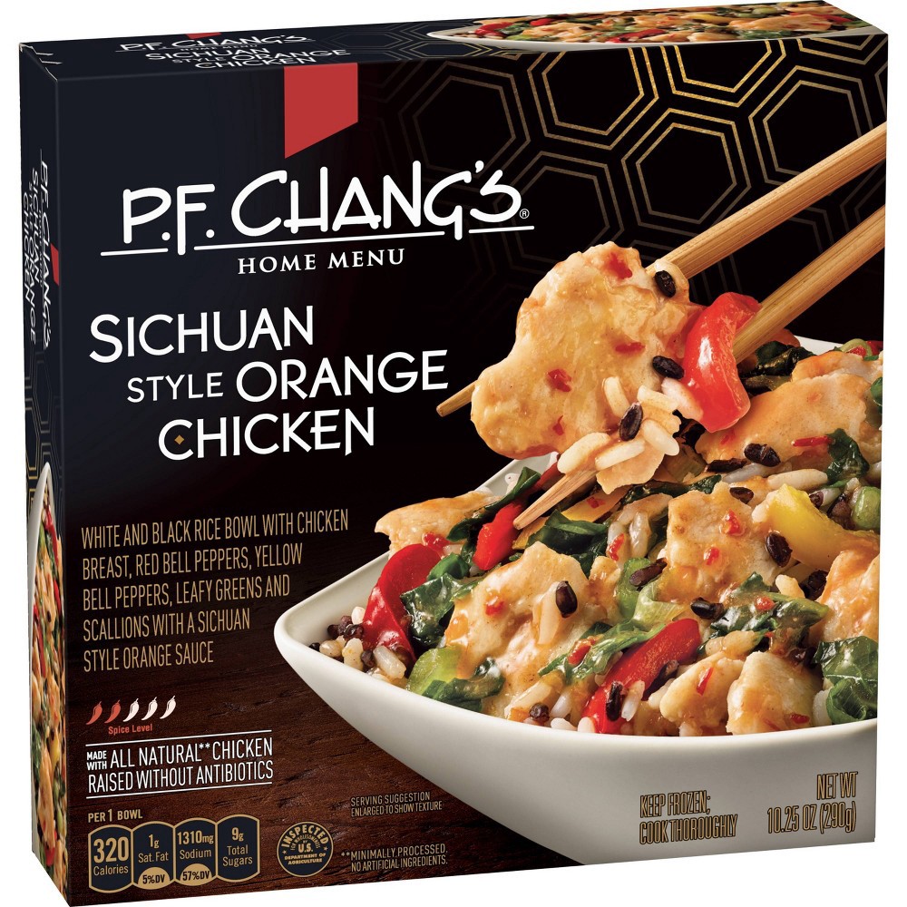 slide 2 of 3, P.F. Chang's Home Menu Sichuan Style Orange Chicken, 10.25 oz