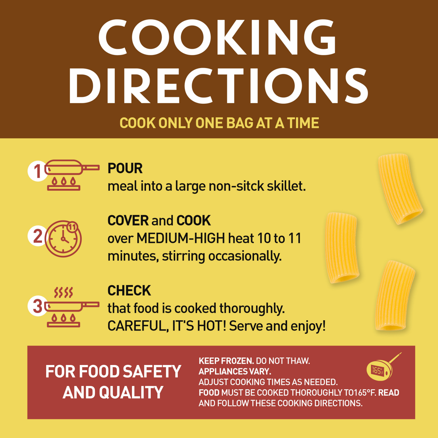 slide 7 of 7, Bertolli Italian Sausage & Rigatoni Frozen Meals With Bell Peppers in a Spicy Tomato Sauce, 22 oz., 22 oz