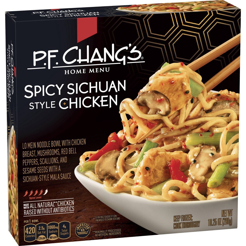 slide 2 of 3, P.F. Chang's Spicy Sichuan Style Chicken, 10.25 oz