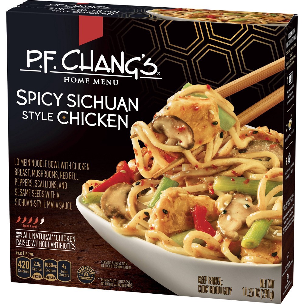slide 3 of 3, P.F. Chang's Spicy Sichuan Style Chicken, 10.25 oz