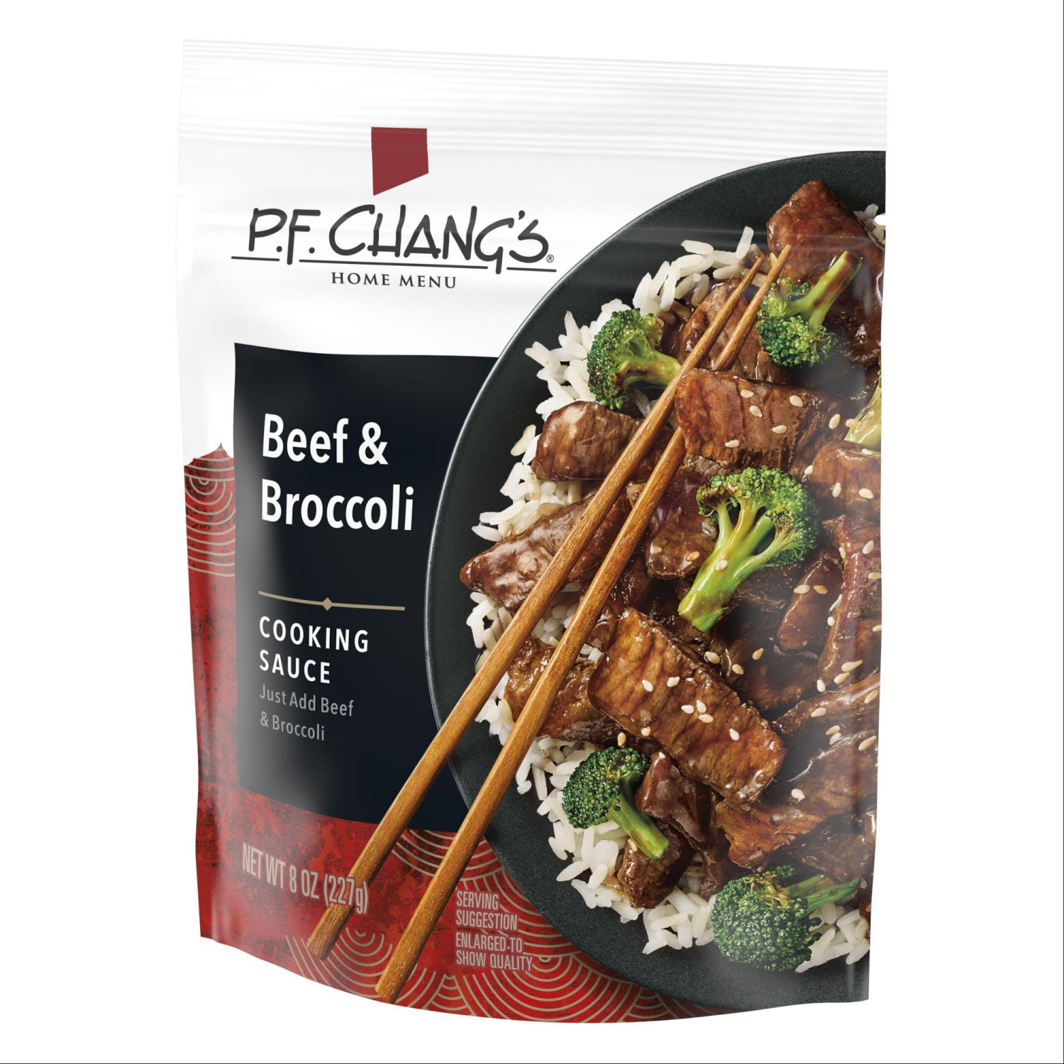 slide 5 of 8, P.F. Chang's Home Menu Beef and Broccoli Cooking Sauce and Marinade, 8 fl oz., 8 fl oz