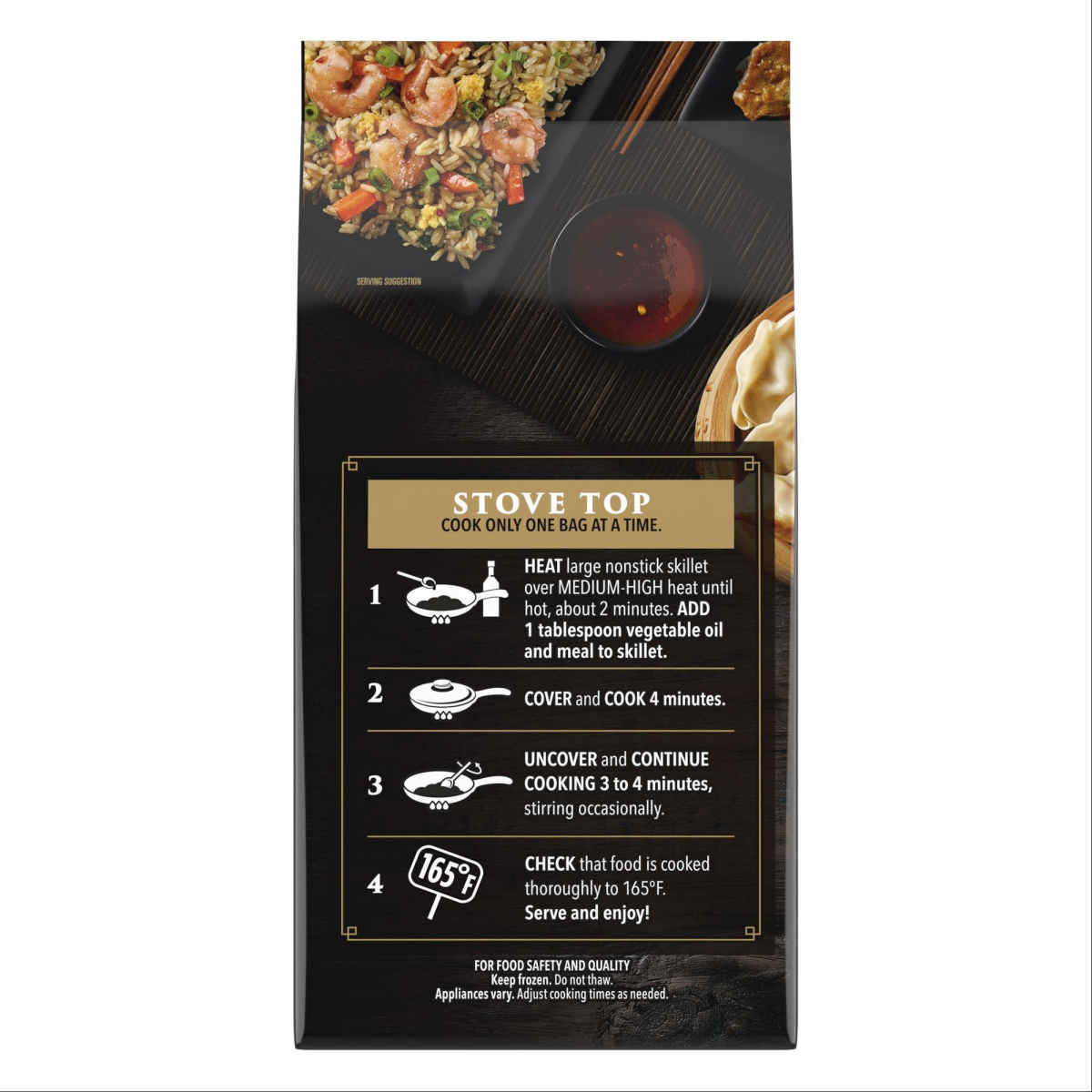 slide 2 of 2, P.F. Chang's Home Menu Shrimp Fried Rice Skillet Meal, Frozen Dinner, 22 oz., 22 oz