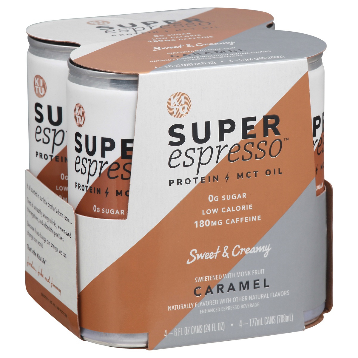 slide 9 of 9, KITU Super Espresso Caramel, 4 ct; 6 fl oz