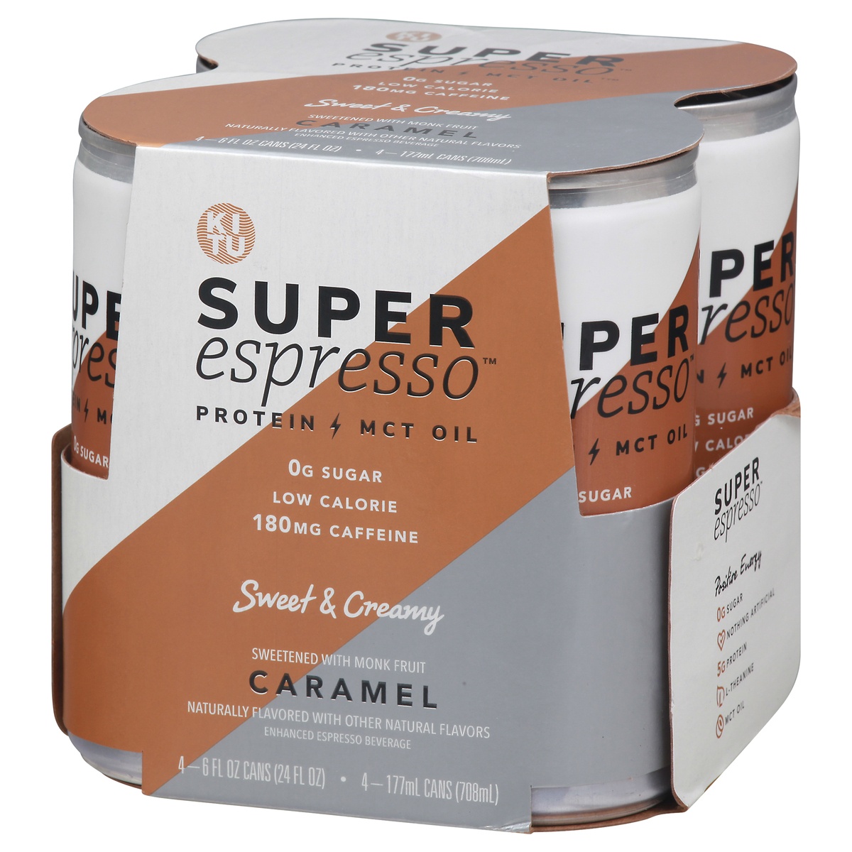 slide 2 of 9, KITU Super Espresso Caramel, 4 ct; 6 fl oz