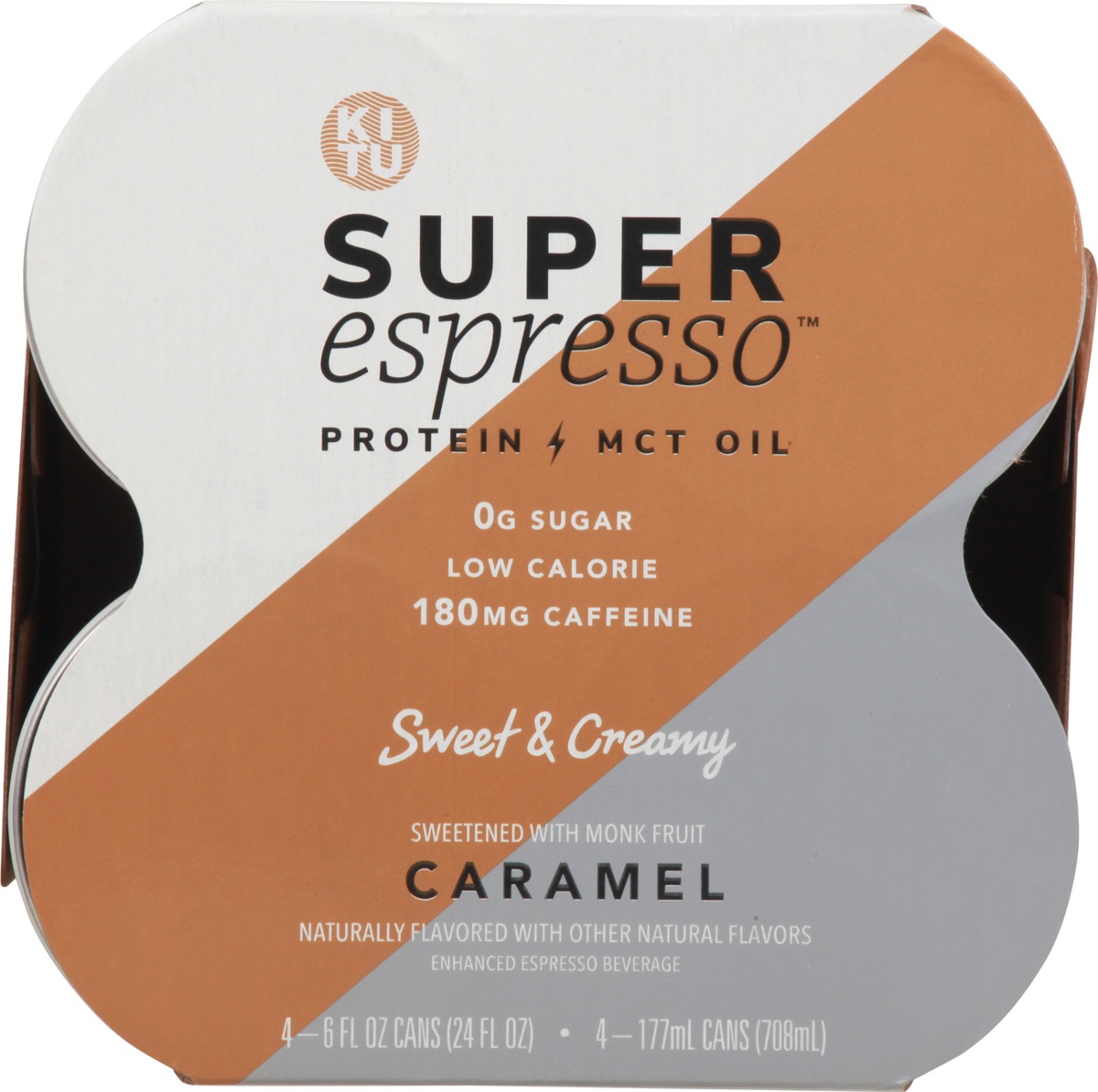 slide 7 of 9, KITU Super Espresso Caramel, 4 ct; 6 fl oz