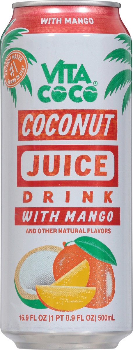 slide 8 of 9, Vita Coco Coconut Juice Drink with Mango- 16.9 fl oz, 16.9 fl oz