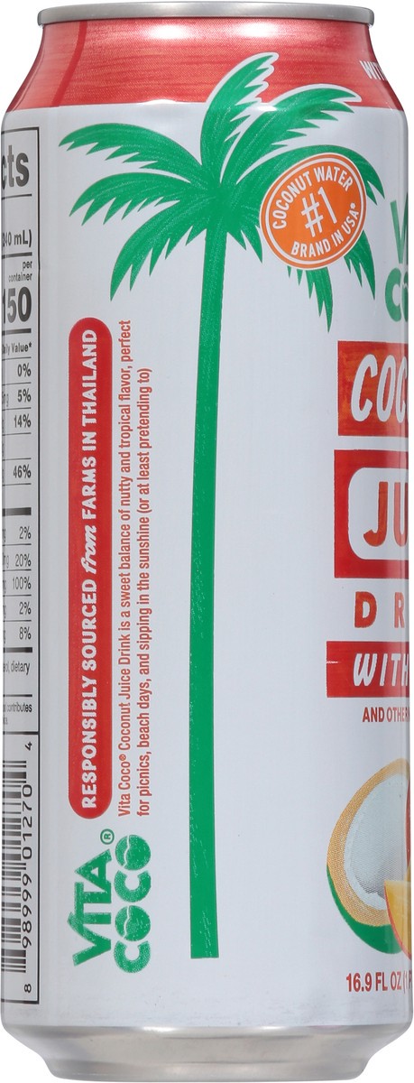 slide 7 of 9, Vita Coco Coconut Juice Drink with Mango- 16.9 fl oz, 16.9 fl oz