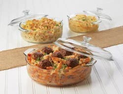 Libbey Bakers Basics 6pc Covered Casserole Set