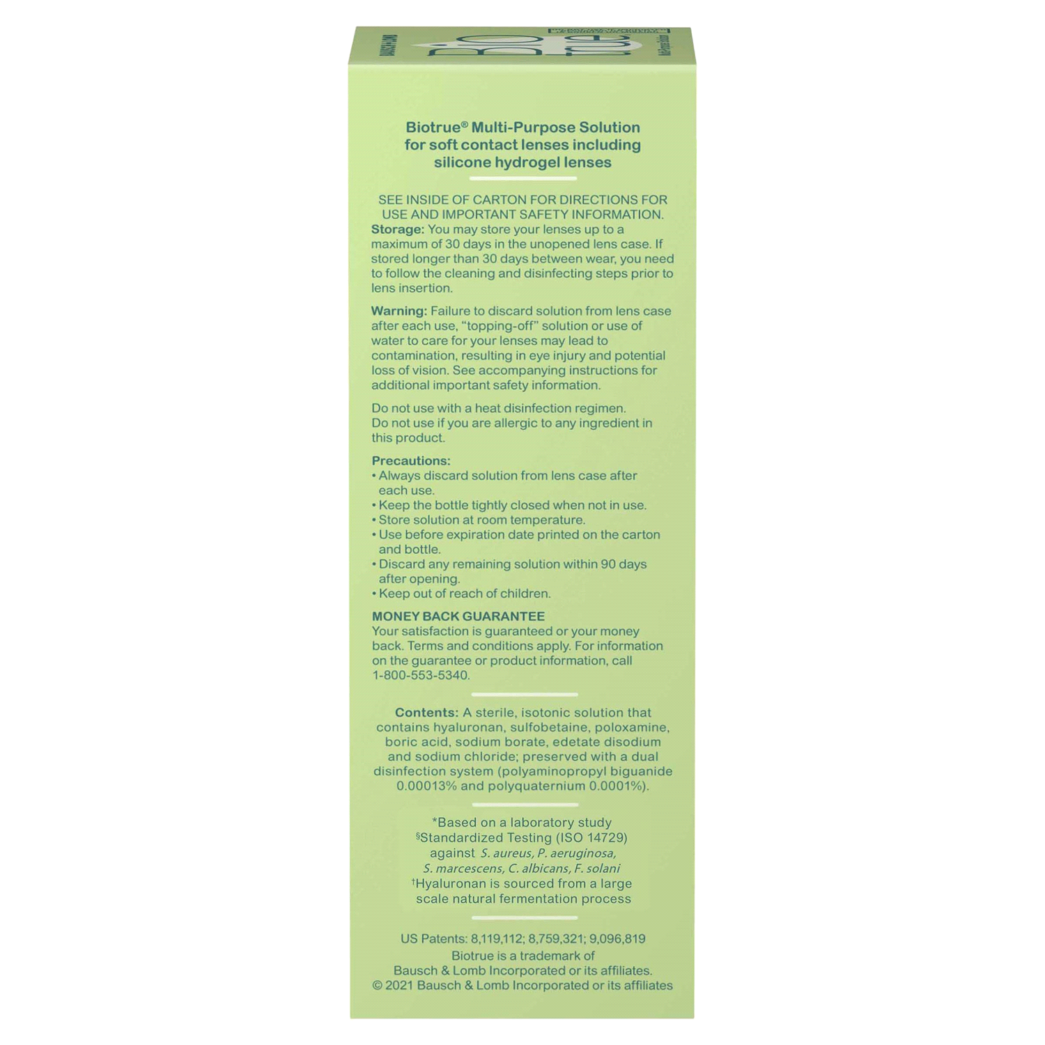 slide 2 of 4, Biotrue Multi-Purpose Solution 4 fl oz, 4 fl oz