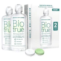 Biotrue Hydration Plus Contact Solution 2pk
