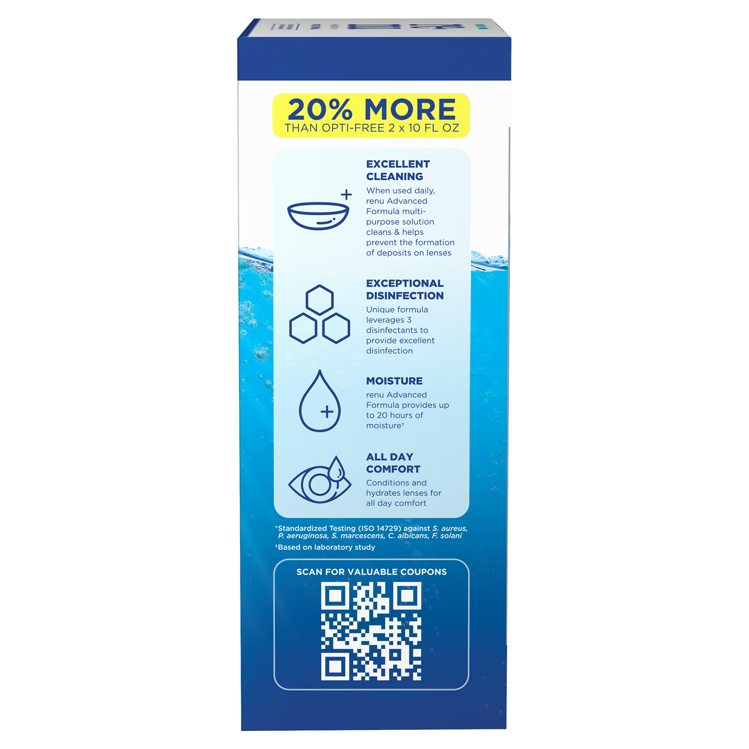 slide 3 of 3, renu Twin Pack Advanced Formula Multi-Purpose Solution 2 ea, 2 ct