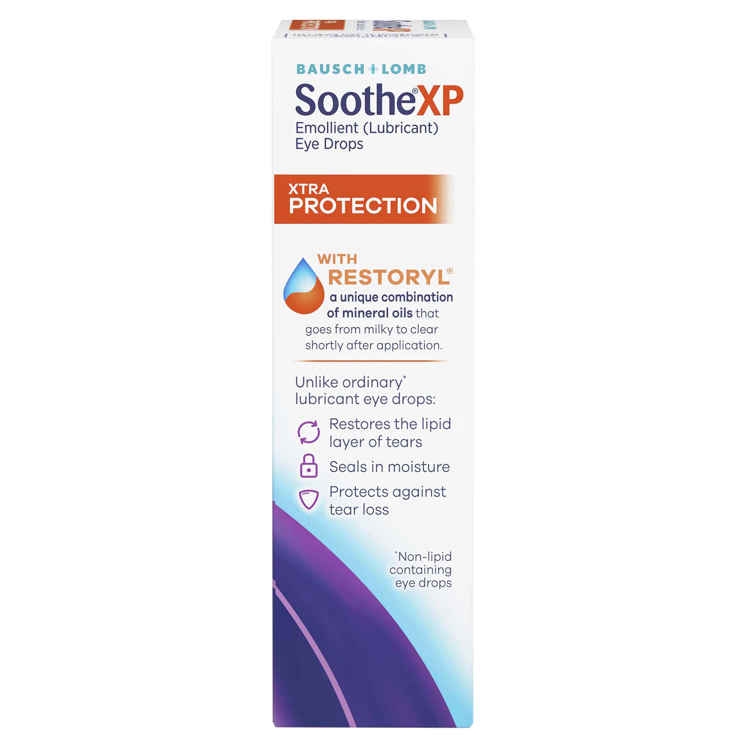 slide 3 of 3, Bausch + Lomb Soothe XP Lubricant Eye Drops 0.5 fl oz (15 mL), 0.5 fl oz