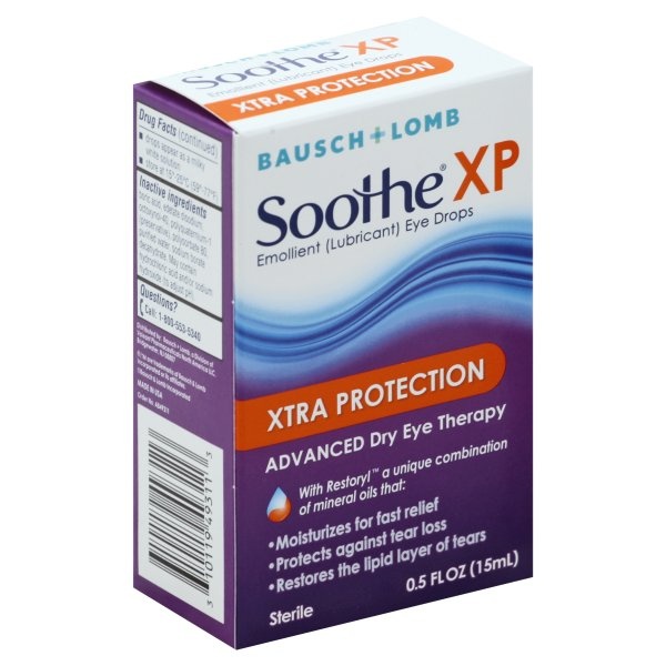 slide 1 of 9, Soothe XP Dry Eye Drops, 0.5 oz