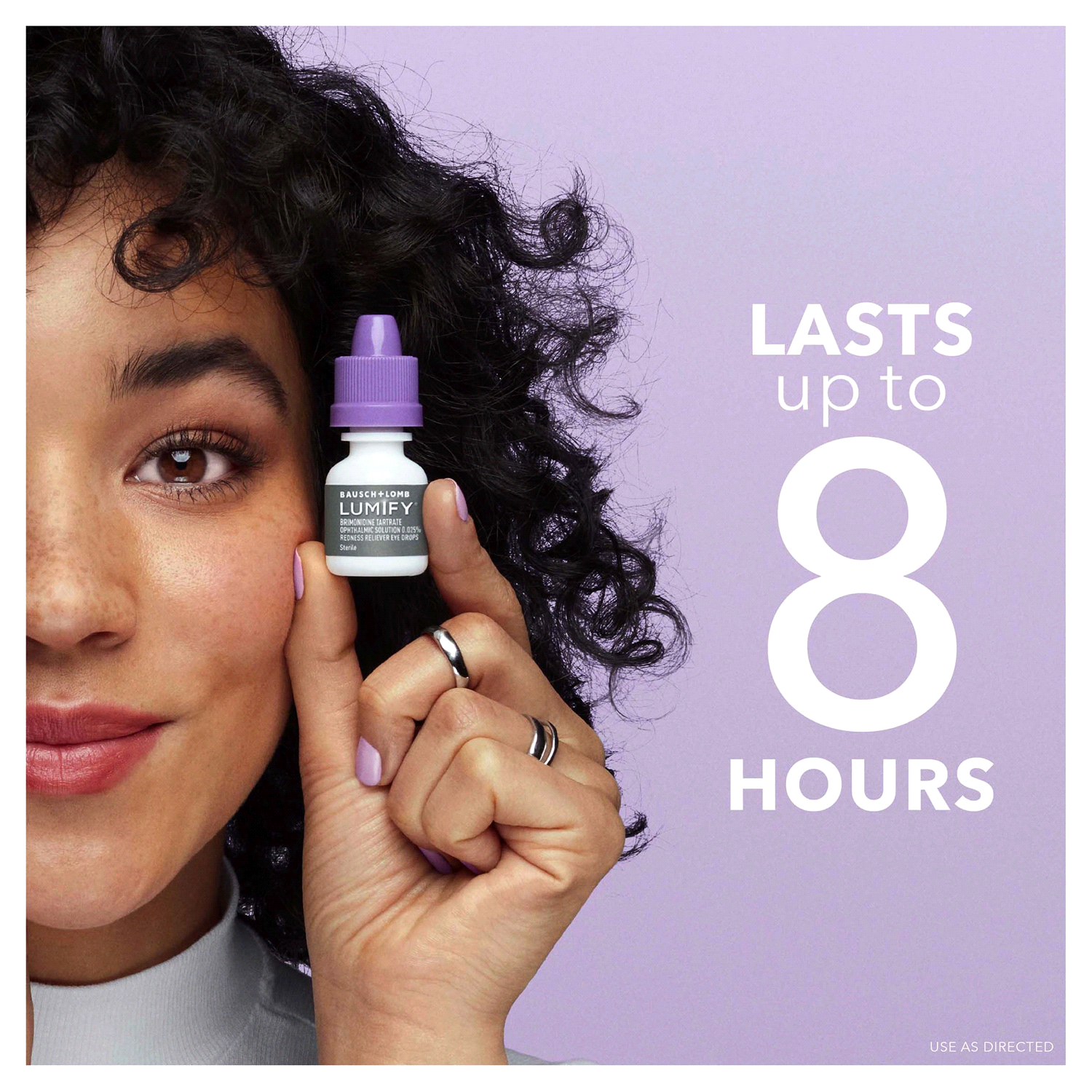 slide 3 of 4, LUMIFY Redness Reliever Eye Drops 0.08 fl oz (2.5 mL), 0.08 fl oz