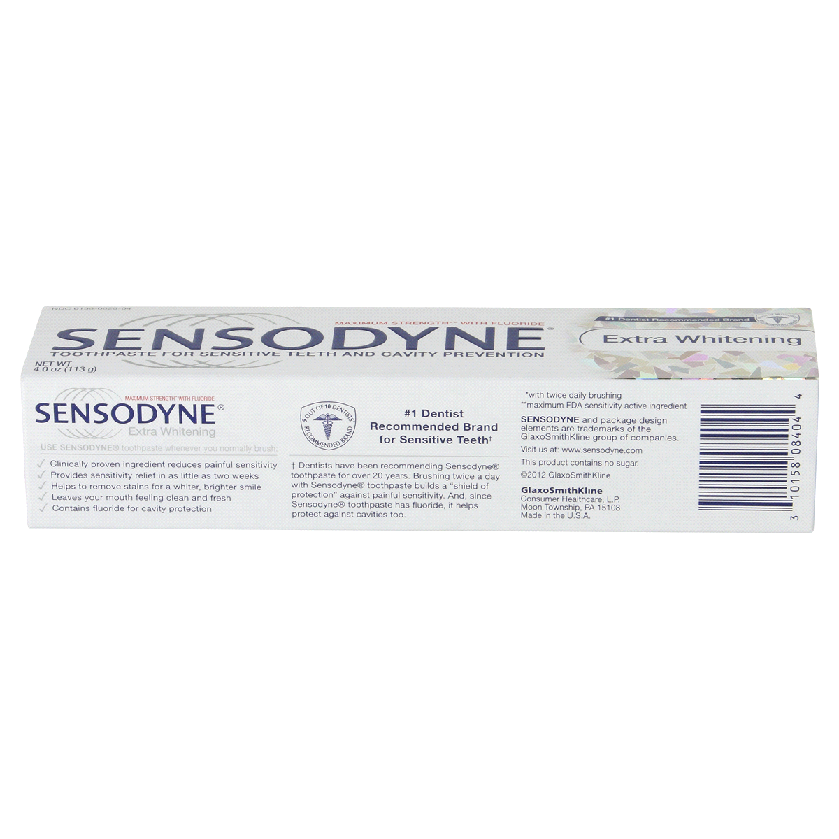 slide 3 of 3, Sensodyne Extra Whitening Toothpaste - 4oz, 4 oz