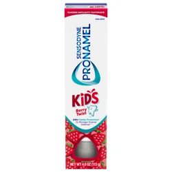 Sensodyne Pronamel Kids Toothpaste, Fluoride Anticavity Toothpaste, Berry Twist Flavored