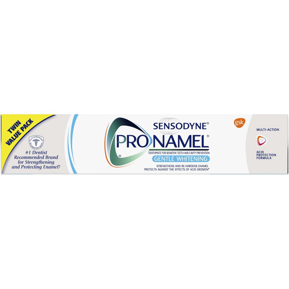 slide 7 of 7, Sensodyne Pronamel Gentle Whitening Toothpaste - 2pk/4oz, 2 ct; 8 oz