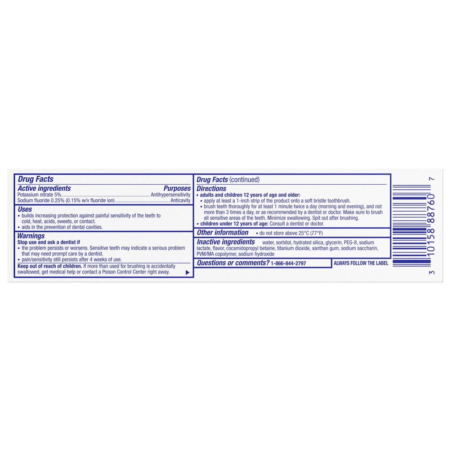 slide 8 of 8, Sensodyne Pronamel Intensive Enamel Repair Toothpaste - 3.4 Oz, 3.4 oz
