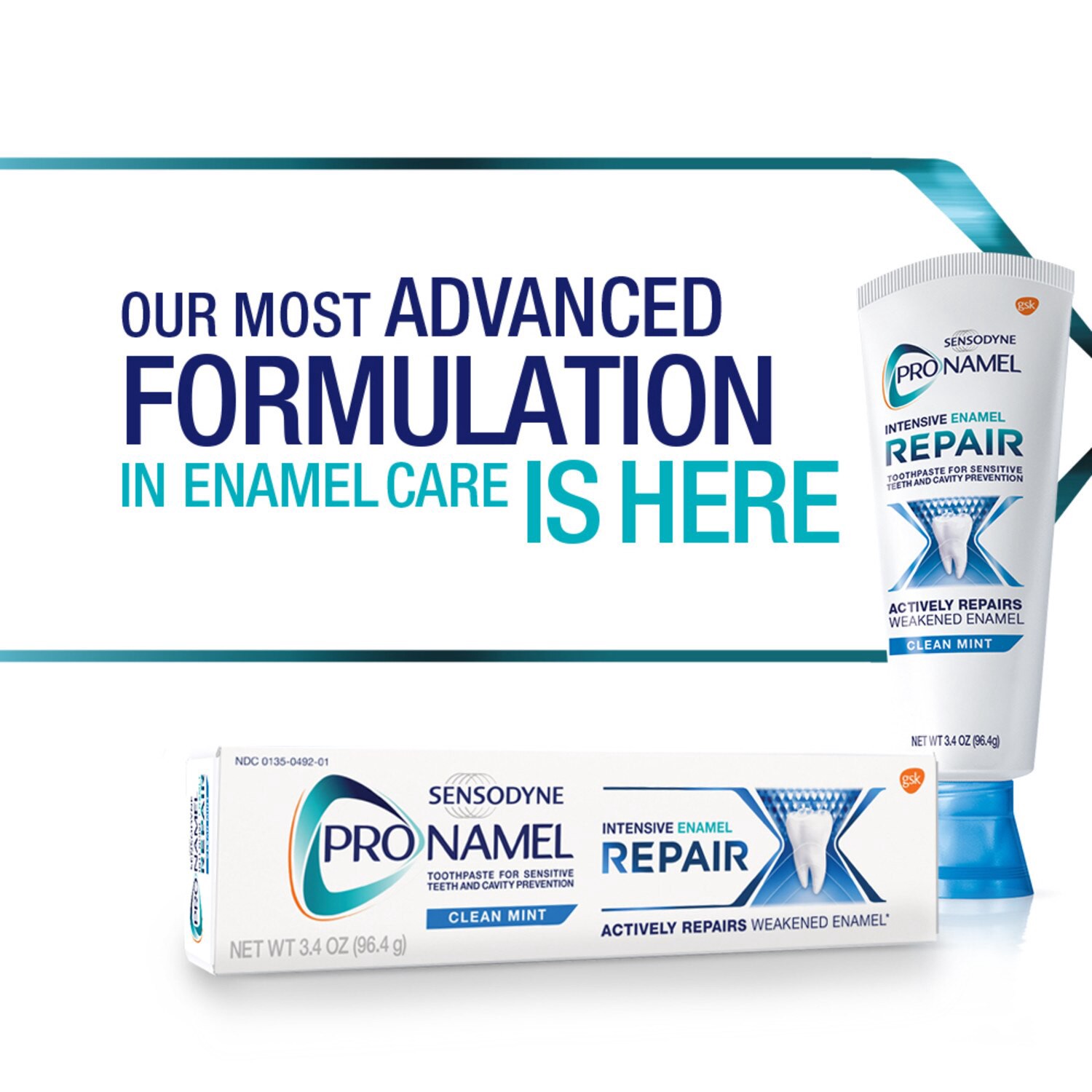 slide 3 of 8, Sensodyne Pronamel Intensive Enamel Repair Toothpaste - 3.4 Oz, 3.4 oz