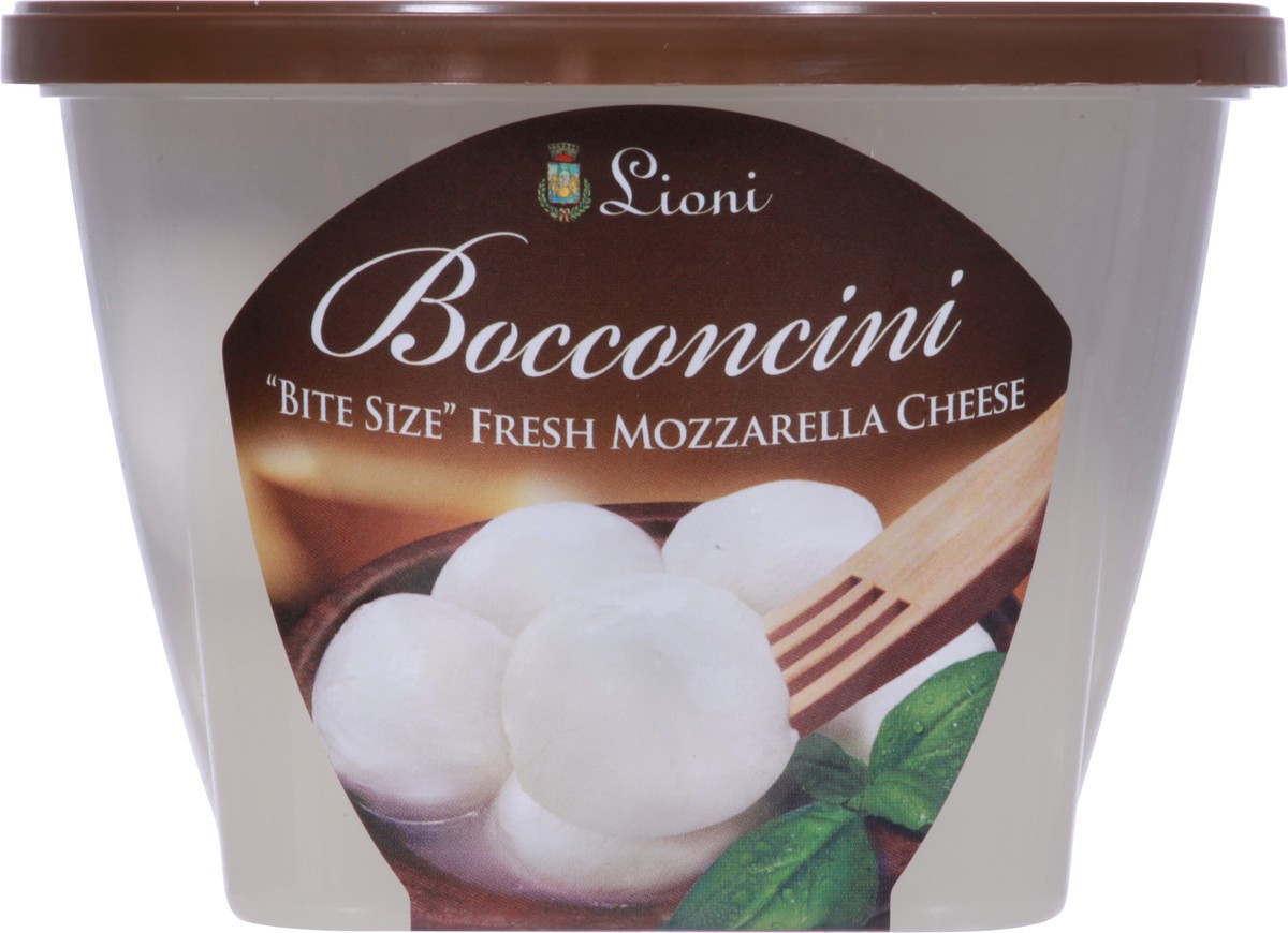 slide 5 of 9, Lioni Bocconcini Fresh Mozzarella in Water, 8 oz