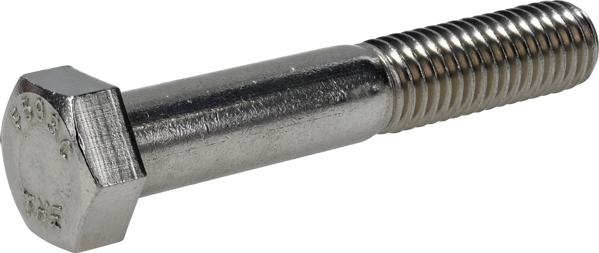 slide 3 of 6, Hillman 1/2-in x 3-in Stainless Coarse Thread Hex Bolt, 1 ct