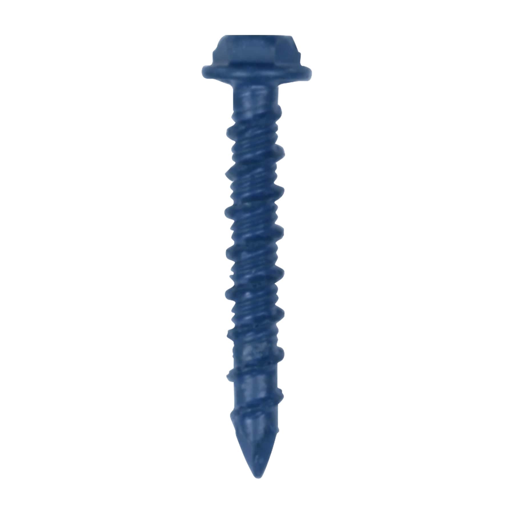 slide 2 of 6, Tapcon 1/4-in x 3-3/4-in Concrete Screw Anchors 75-Pack, 1 ct